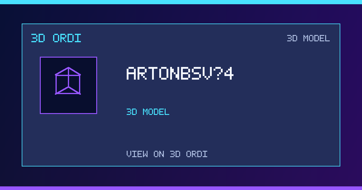 ArtOnBSV_4 | 3D Ordi